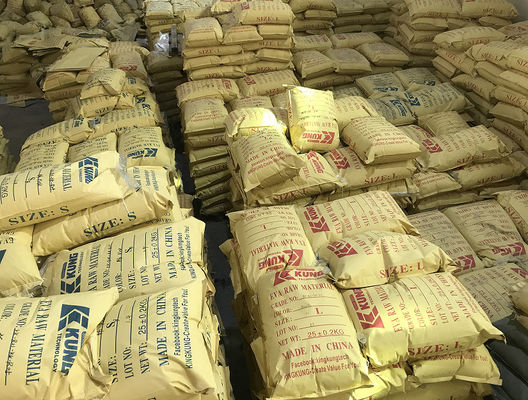 40 - 60 Harness Single Color Granular Materials For Shoe Making Industry Needs