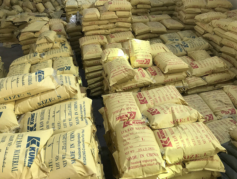 40 - 60 Harness Single Color Granular Materials For Shoe Making Industry Needs