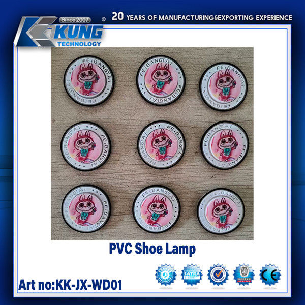 The Three-Dimensional Shoe-Shaped Lamp Body Is Made Of Highly Transparent PVC Material, With A Built-In LED Soft Light Source, Which Has The Dual Functions Of Night Lighting And Trendy Play Ornaments.