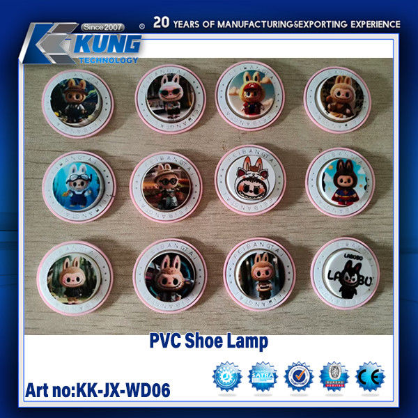 The Three-Dimensional Shoe-Shaped Lamp Body Is Made Of Highly Transparent PVC Material, With A Built-In LED Soft Light Source, Which Has The Dual Functions Of Night Lighting And Trendy Play Ornaments.