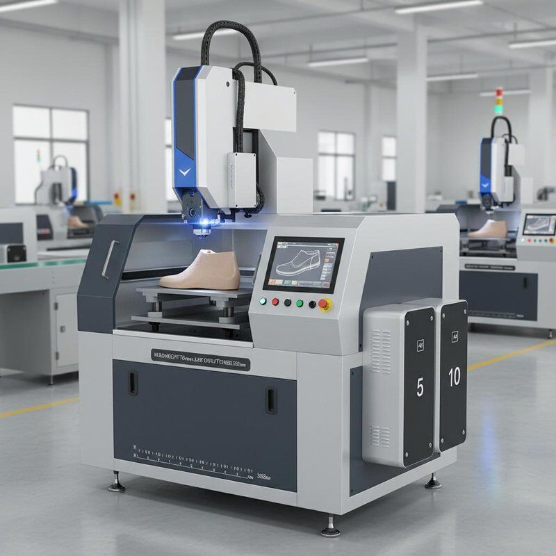 Mold Height 70-260mm Shoe Fabrication Machines Featuring Laser Output Power 365mm 3 5 10 Ideal for Shoe Production Lines