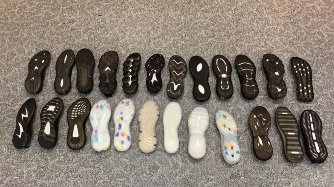 6 ботинок Outsole машины впрыски одиночного цвета роторный TPU станций единственный делая машину