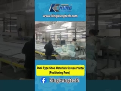 Овальный тип обувь материалы экрановый принтер(Позиционирование бесплатно